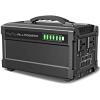 Los mejores  - ALLPOWERS Generador Inverter 288Wh- 78000mAh Generador Portátil Solar Carga con AC 220V Salida de DC 12V USB-C de…